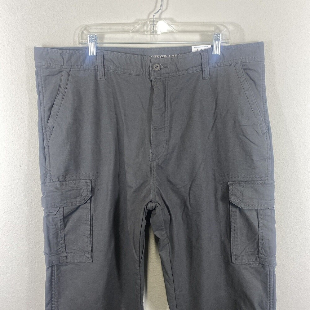 NEW Smith's Stretch Fleece lined Adult Mens 42 Gray Cargo 42x30 Performance